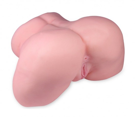 Реалистичный мастурбатор-полуторс с 2 рабочими отверстиями - S-HANDE - в Сызрани купить с доставкой