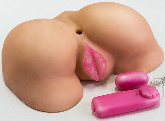 Вибровагина с двумя отверстиями и с выносным пультом - LOVETOY (А-Полимер) - в Сызрани купить с доставкой