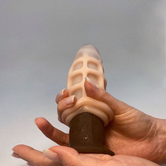 Телесный мастурбатор-ротик Oral Mini Masturbator - Adrien Lastic - в Сызрани купить с доставкой
