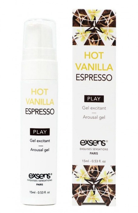 Возбуждающий гель Hot Vanilla Espresso Arousal Gel - 15 мл. - Exsens - купить с доставкой в Сызрани