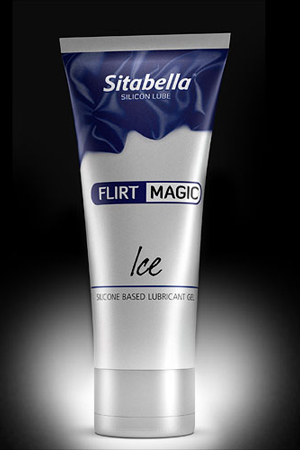 Силиконовая гель-смазка FLIRT MAGIC Ice с лёгким пролонгирующим эффектом - 75 мл. - Sitabella - купить с доставкой в Сызрани