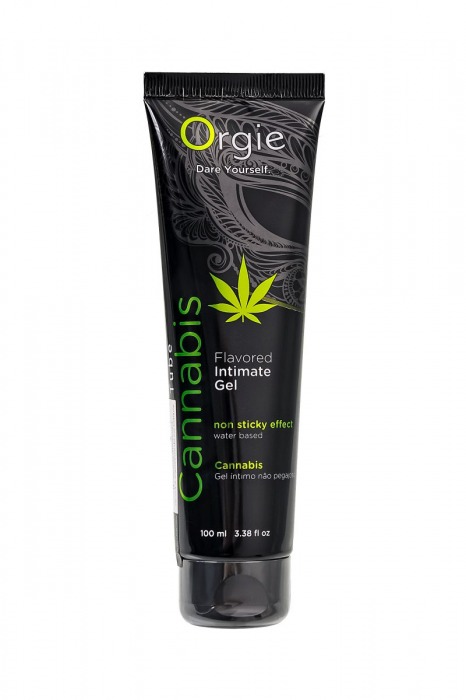 Интимный гель на водной основе ORGIE Lube Tube Cannabis - 100 мл. - ORGIE - купить с доставкой в Сызрани