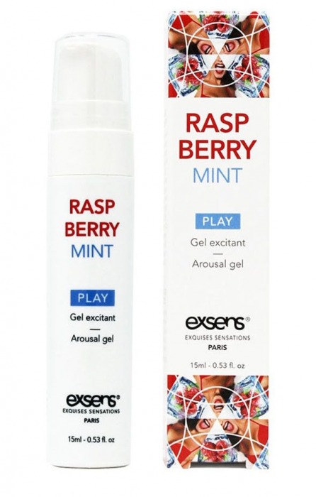 Возбуждающий гель Raspberry Mint с ароматом малины и мяты - 15 мл. - Exsens - купить с доставкой в Сызрани