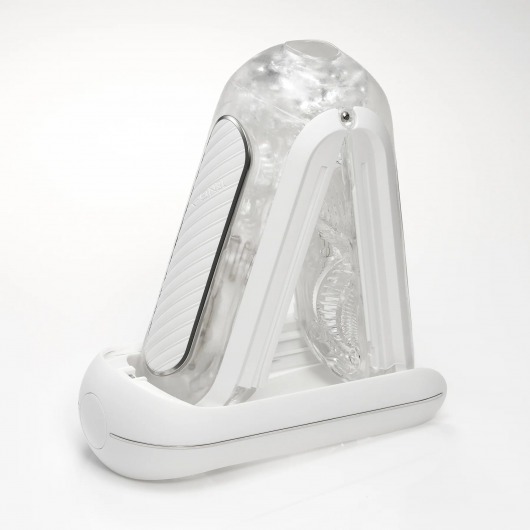 Белый мастурбатор Tenga Flip Zero Gravity с вибрацией - Tenga - в Сызрани купить с доставкой