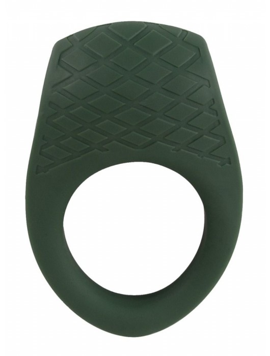 Зеленое эрекционное виброкольцо Luxurious Vibro Cock Ring - Orion - в Сызрани купить с доставкой