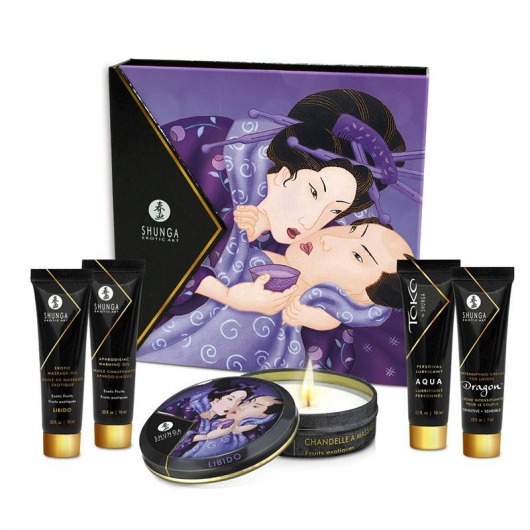 Подарочный набор Geishas secret из 5 предметов - Shunga - купить с доставкой в Сызрани