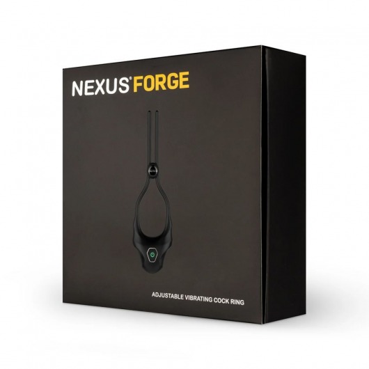 Черное эрекционное лассо с вибрацией Nexus Forge - Nexus Range - в Сызрани купить с доставкой
