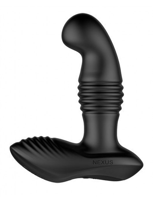 Черный массажер простаты Nexus Thrust с возвратно-поступательными движениями - 13,8 см. - Nexus Range - в Сызрани купить с доставкой