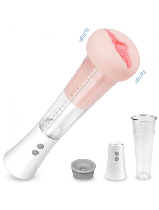 Автоматическая вакуумная помпа с реалистичной мягкой вставкой Max Kit - S-HANDE - в Сызрани купить с доставкой