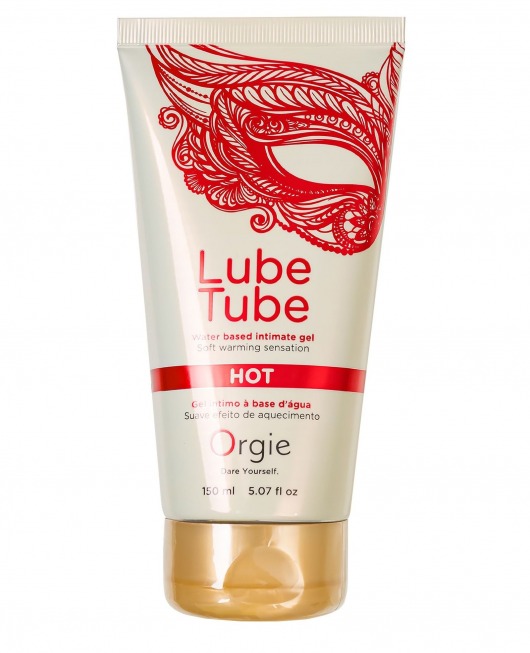 Интимный гель на водной основе Lube Tube Hot с разогревающим эффектом - 150 мл. - ORGIE - купить с доставкой в Сызрани