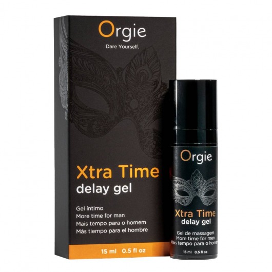 Продлевающий гель Orgie Xtra Time Delay Gel - 15 мл. - ORGIE - купить с доставкой в Сызрани