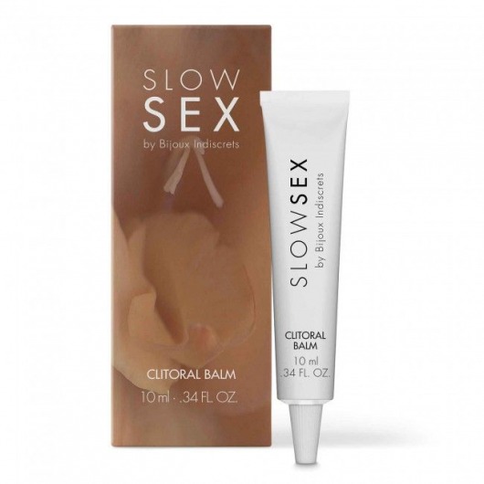 Бальзам для клитора Slow Sex Clitoral Balm - 10 мл. - Bijoux Indiscrets - купить с доставкой в Сызрани