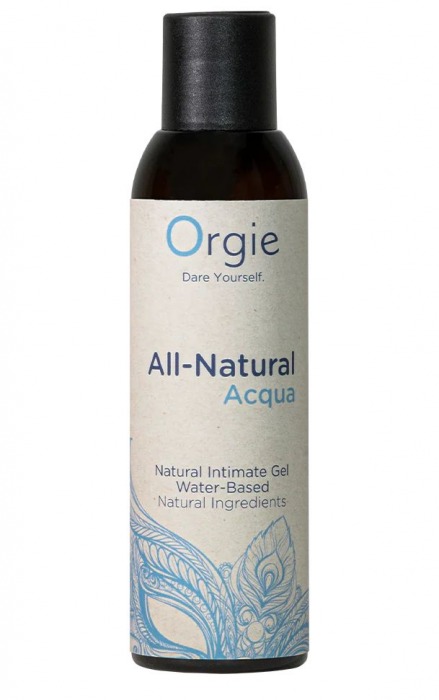 Интимный гель на водной основе Orgie All-Natural Acqua - 150 мл. - ORGIE - купить с доставкой в Сызрани