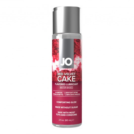 Лубрикант на водной основе JO H2O Red Velvet Cake Flavored Lubricant - 60 мл. - System JO - купить с доставкой в Сызрани