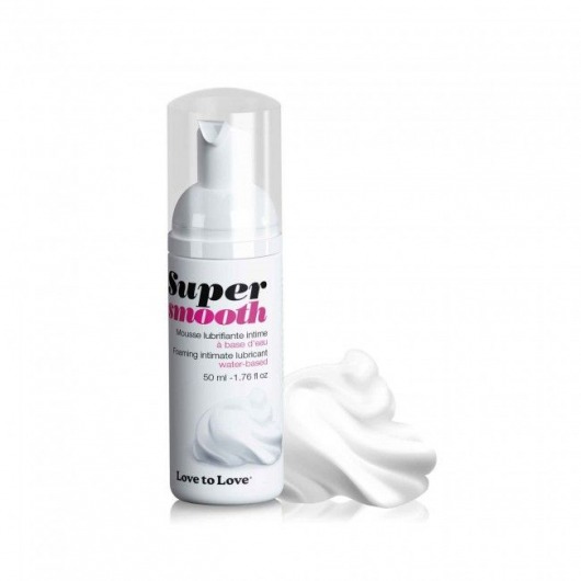 Лубрикант нежнейшая пенка Super Smooth Foaming Intime Lubricant - 50 мл. - Love to Love - купить с доставкой в Сызрани