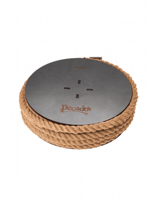 Джутовая веревка для шибари на катушке - 10 м. - Pecado - купить с доставкой в Сызрани