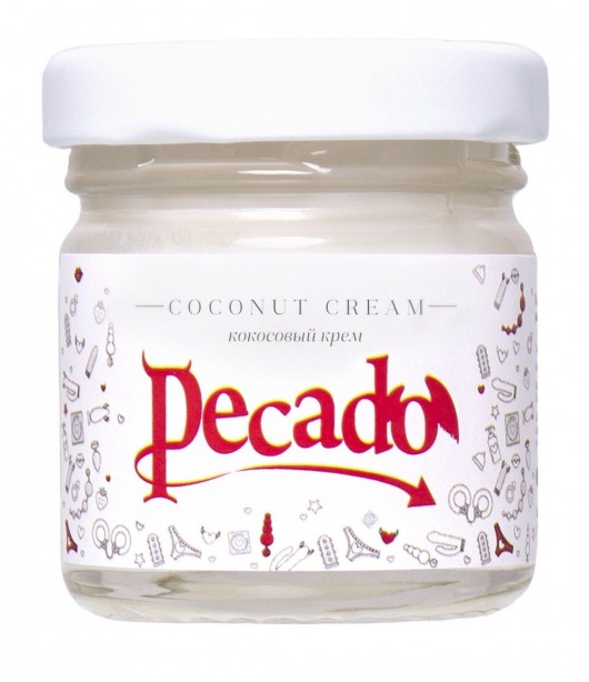Массажная свеча Сoconut Cream - 35 мл. - Pecado - купить с доставкой в Сызрани