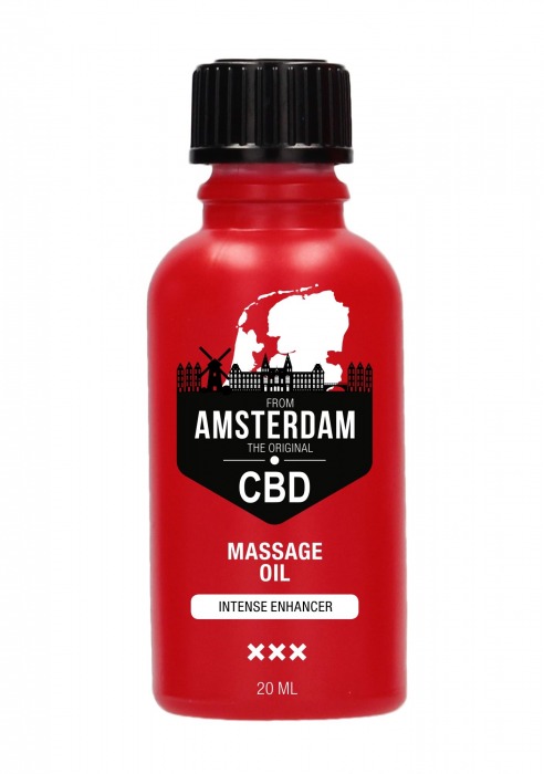 Стимулирующее масло Intense CBD from Amsterdam - 20 мл. - Shots Media BV - купить с доставкой в Сызрани