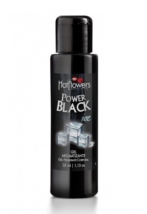 Стимулирующий гель для массажа Power Black - 35 мл. - HotFlowers - купить с доставкой в Сызрани