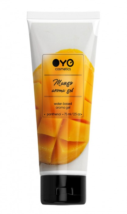 Лубрикант на водной основе OYO Aroma Gel Mango с ароматом манго - 75 мл. - OYO - купить с доставкой в Сызрани