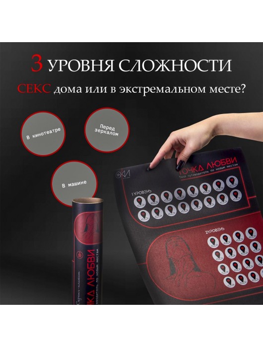 Плакат для двоих  Точка любви  со скретч-слоем - Сима-Ленд - купить с доставкой в Сызрани