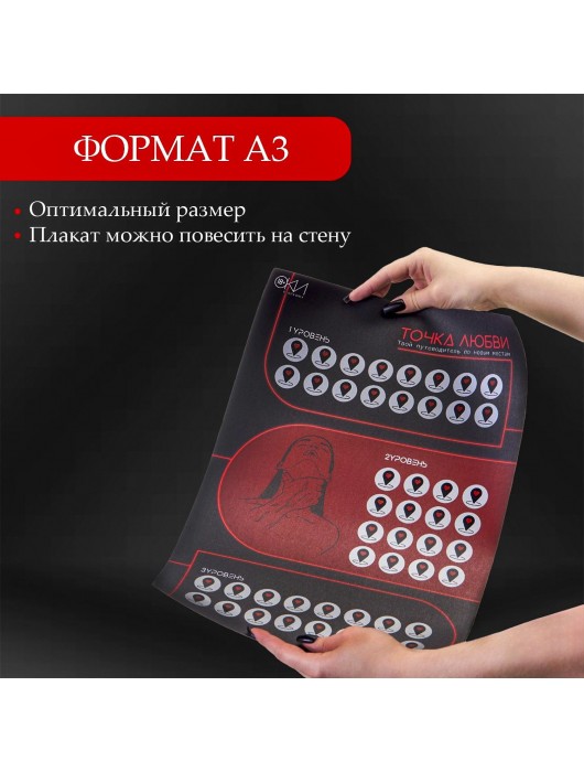 Плакат для двоих  Точка любви  со скретч-слоем - Сима-Ленд - купить с доставкой в Сызрани