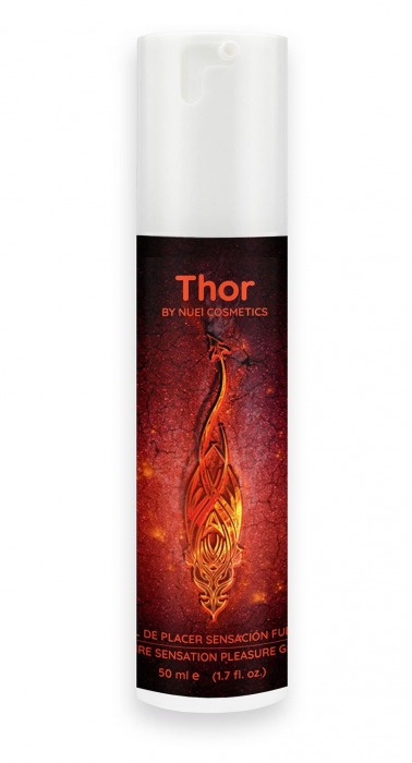 Возбуждающий унисекс гель Thor Fire Gel - 50 мл. - Nuei cosmetics - купить с доставкой в Сызрани