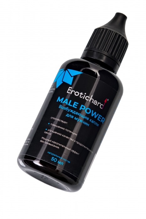 Капли для мужчин Erotichard Male Power - 50 мл. - Erotic Hard - купить с доставкой в Сызрани