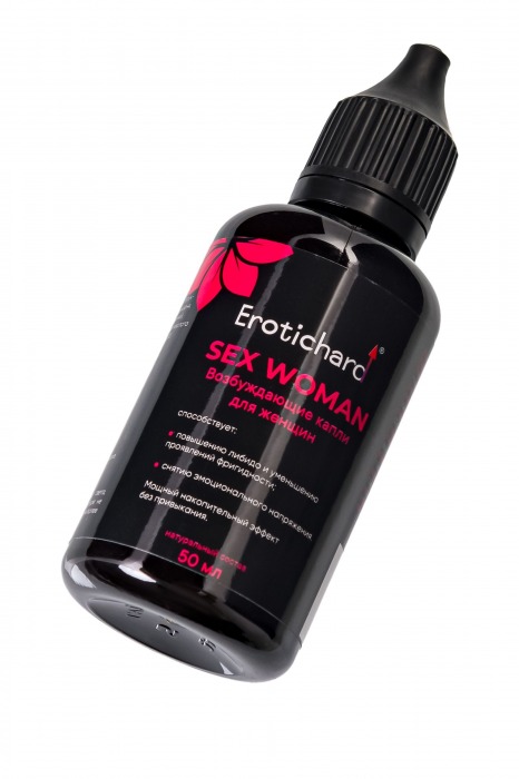 Капли для женщин Erotichard Sex Woman - 50 мл. - Erotic Hard - купить с доставкой в Сызрани