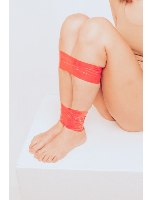 Красная бондажная лента Endorphin - Lola Games - купить с доставкой в Сызрани