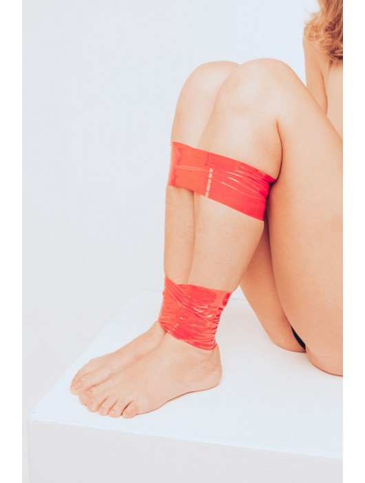 Красная бондажная лента Endorphin - Lola Games - купить с доставкой в Сызрани