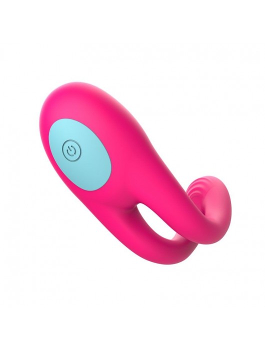 Розовое виброкольцо с пультом ДУ - I-MOON - в Сызрани купить с доставкой