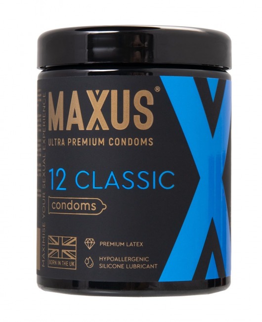 Классические презервативы MAXUS Classic - 12 шт. - Maxus - купить с доставкой в Сызрани