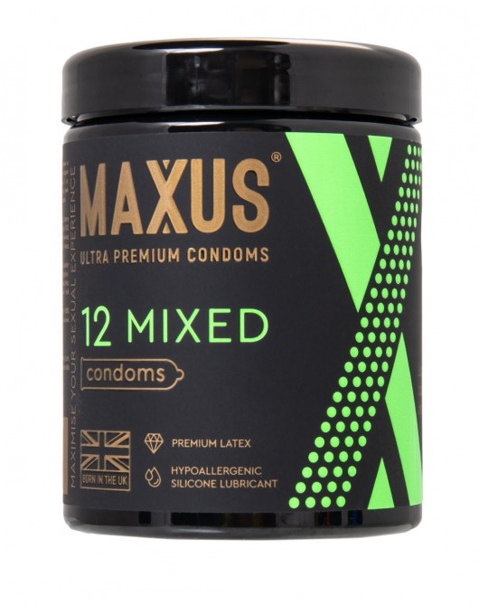 Презервативы MAXUS Mixed - 12 шт. - Maxus - купить с доставкой в Сызрани