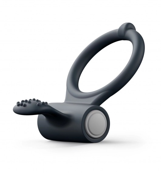 Черное эрекционное кольцо Power Clit - Dorcel - в Сызрани купить с доставкой