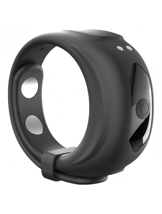 Черное эрекционное виброкольцо Fit Vibe Ring - Dorcel - в Сызрани купить с доставкой