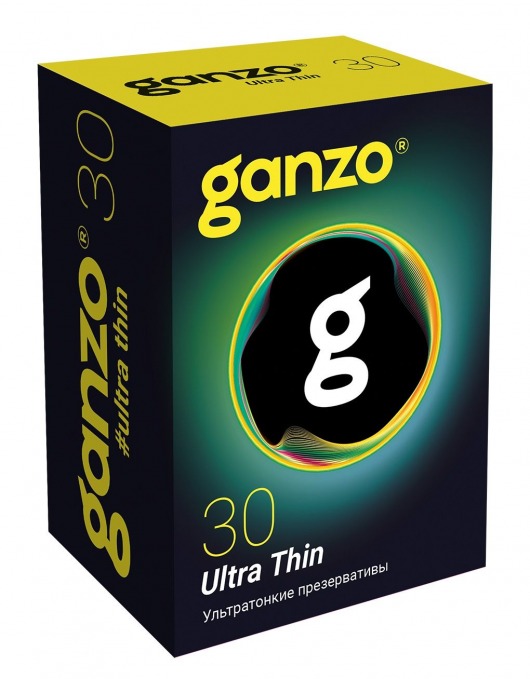 Супертонкие презервативы Ganzo Ultra thin - 30 шт. - Ganzo - купить с доставкой в Сызрани