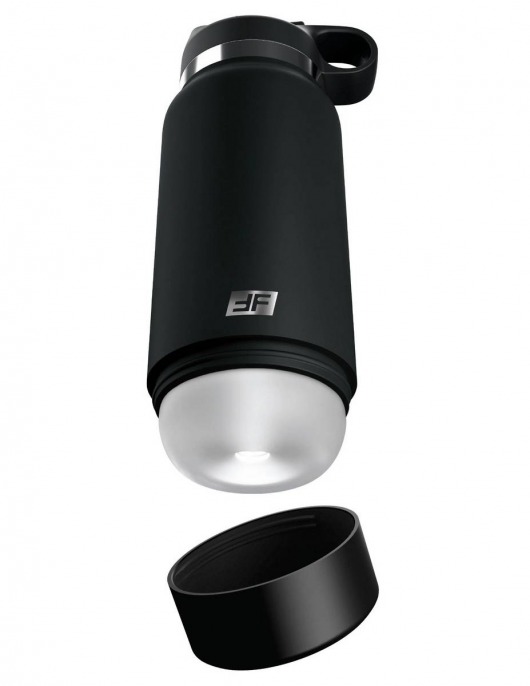 Черный мастурбатор в виде бутылки Fap Flask - Pipedream - в Сызрани купить с доставкой