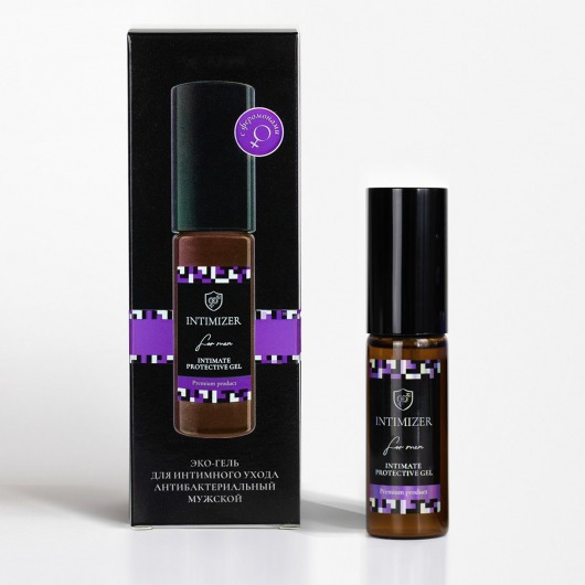 Мужской антибактериальный эко-гель для интимного ухода Intimizer - 20 мл. - Intimizer - купить с доставкой в Сызрани