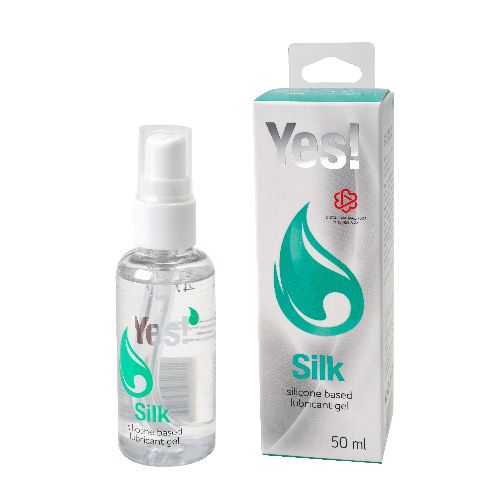 Силиконовая гипоаллергенная вагинальная смазка Yes Silk - 50 мл. - Sitabella - купить с доставкой в Сызрани