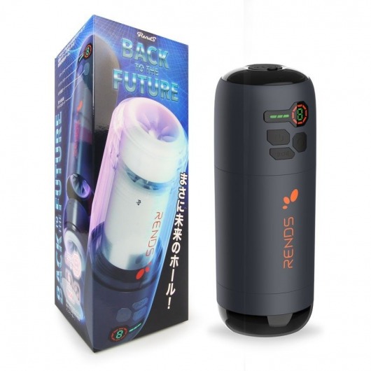 Черный вибромастурбатор Back To The Future - Rends - в Сызрани купить с доставкой