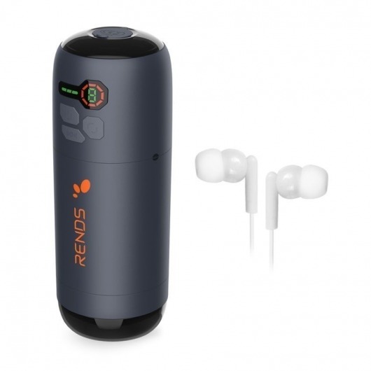 Черный вибромастурбатор Back To The Future - Rends - в Сызрани купить с доставкой