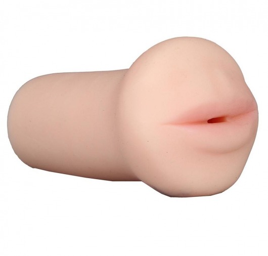 Нежный мастурбатор-ротик REALSTUFF 5INCH MASTURBATOR BJ - Dream Toys - в Сызрани купить с доставкой