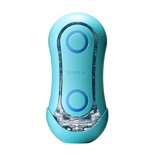 Голубой мастурбатор Tenga Flip ORB Ocean - Tenga - в Сызрани купить с доставкой