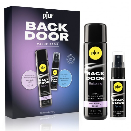 Набор для анального секса pjur Back Door Value Pack - Pjur - купить с доставкой в Сызрани