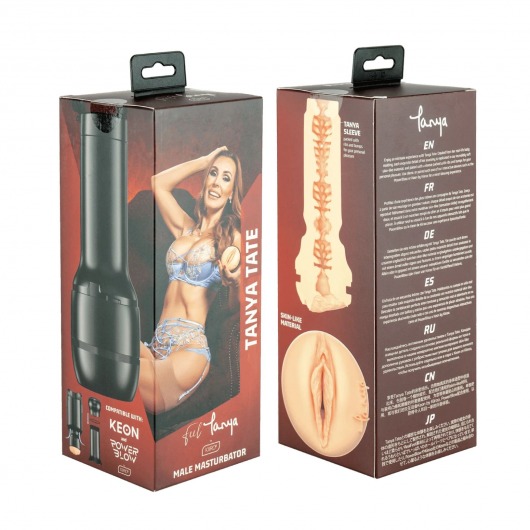 Мастурбатор-вагина FeelTanya Stroker - Kiiroo - в Сызрани купить с доставкой