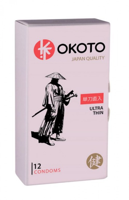 Тонкие презервативы OKOTO Ultra Thin - 12 шт. - Sitabella - купить с доставкой в Сызрани