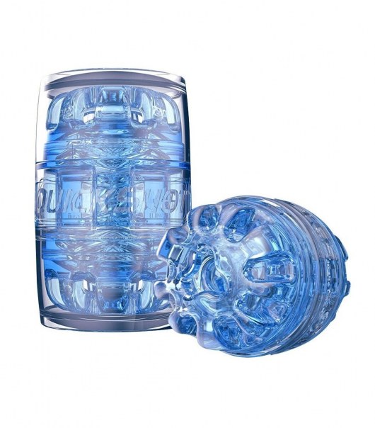 Мастурбатор Fleshlight Quickshot Turbo Blue Ice - Fleshlight - в Сызрани купить с доставкой