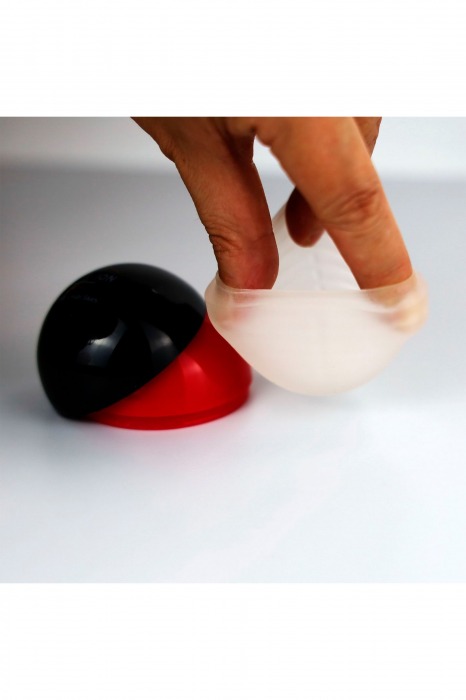 Белый мастурбатор-шар Lucky Ball Type 1 - MALESATION - в Сызрани купить с доставкой