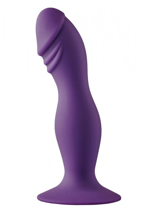 Фиолетовый фаллоимитатор Pleasure Dildo - 14,6 см. - Dream Toys